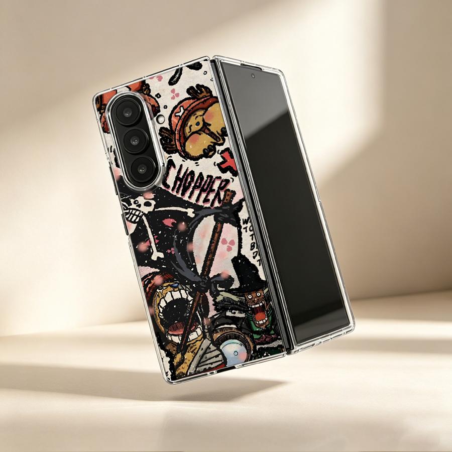 Phone Cases Z Fold 6 - Transparent Soft Phone Cover Case for