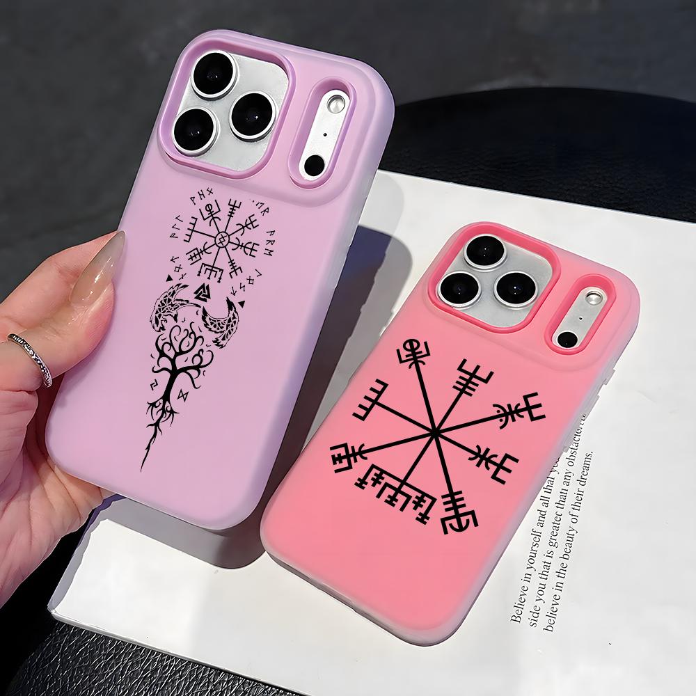 Phone Cases With Card Holder - V-Viking V-Vegvisir Cool Phone Case 2-in-1