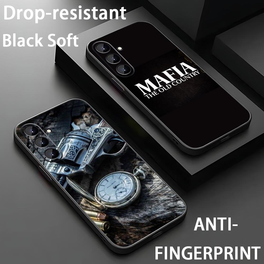 Phone Cases Black - mafia the old country game Phone