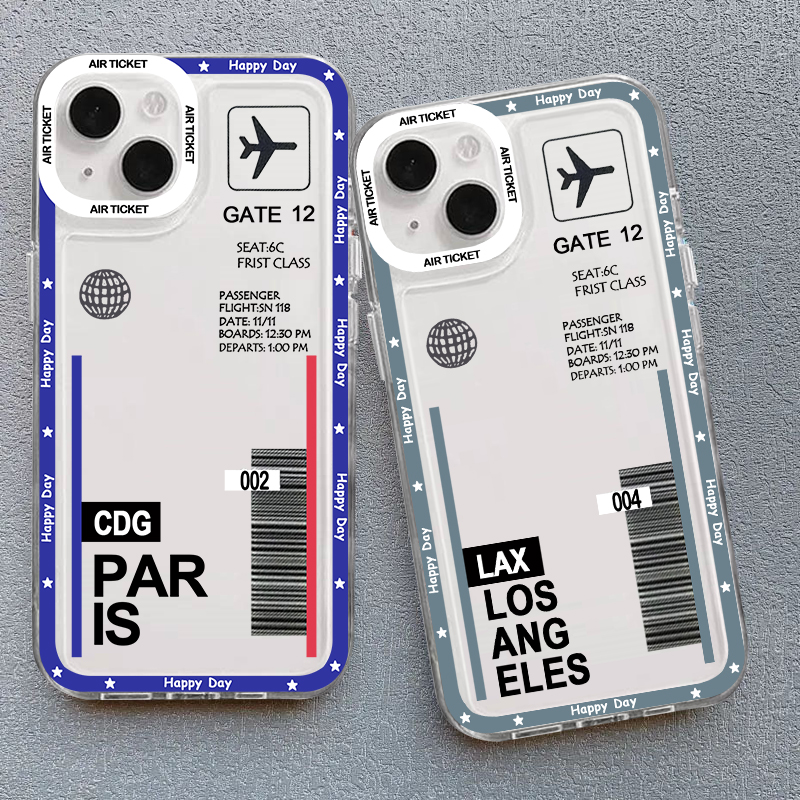 Phone Cases York - Hot Ticket Travel Label New York