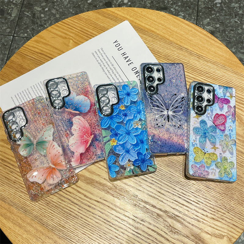Luxury Oil Painting Flowers Bu - Phone Cases Luxury ulasan dan harga