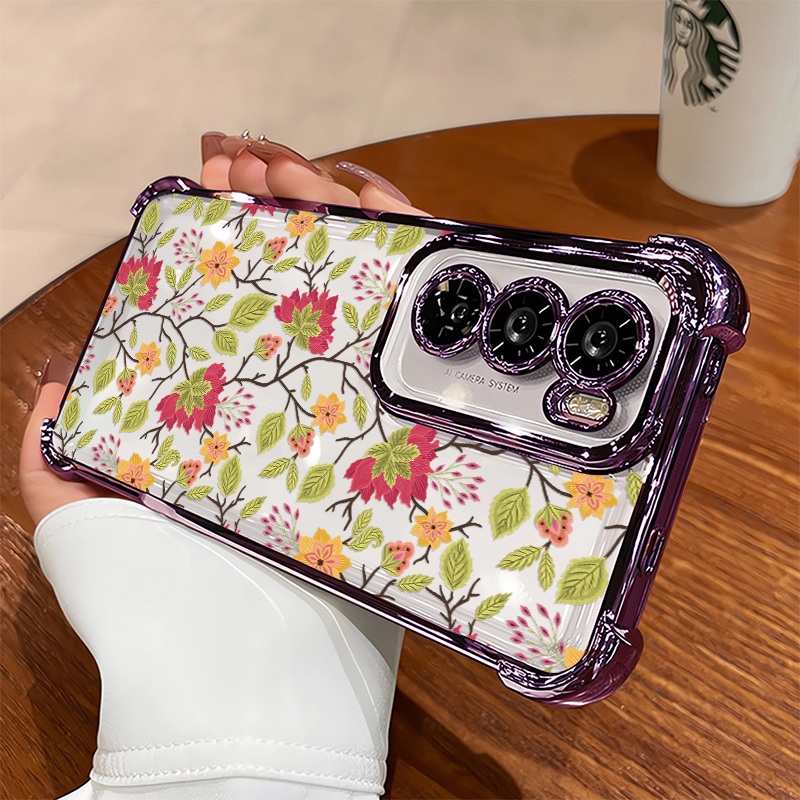 Plating Transparent Phone Case - Luxury Plating Case ulasan dan harga