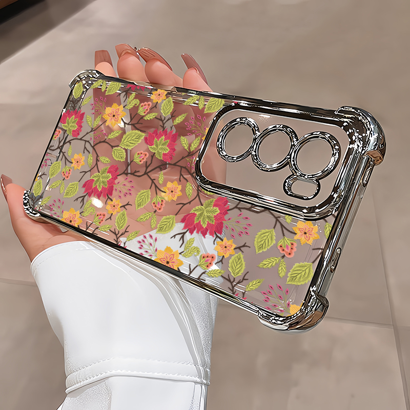 Plating Transparent Phone Case - Luxury Plating Case ulasan dan harga