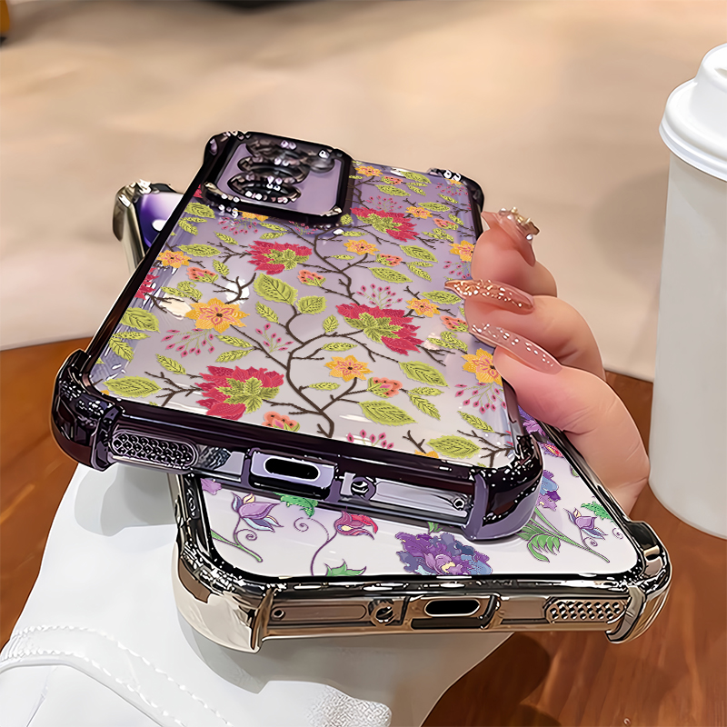 Plating Transparent Phone Case - Luxury Plating Case ulasan dan harga