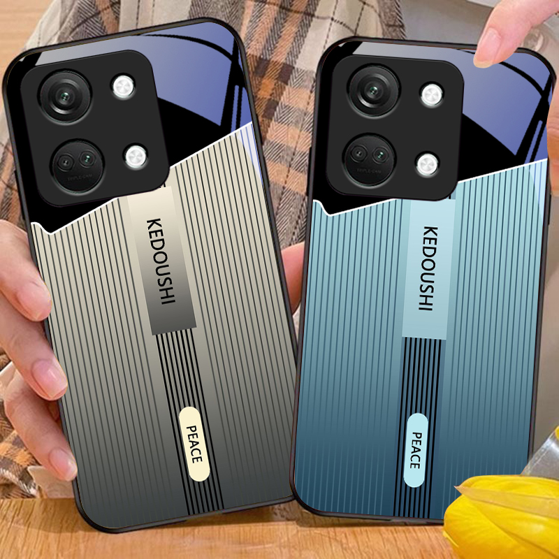 Stripe gradient gray For OnePl - Phone Cases Black ulasan dan harga