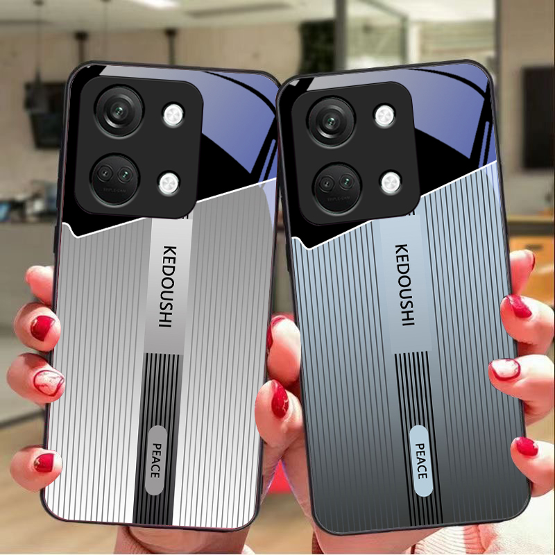 Stripe gradient gray For OnePl - Phone Cases Black ulasan dan harga