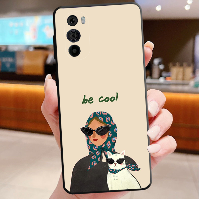 Cute Cat Cartoon Phone Case Fo - Phone Cases Motorola Edge 2025 ulasan dan harga