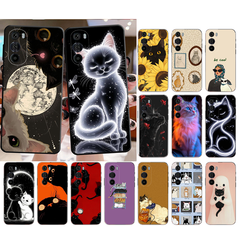 Cute Cat Cartoon Phone Case Fo - Phone Cases Motorola Edge 2025 ulasan dan harga