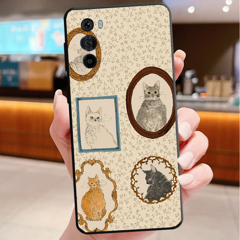 Cute Cat Cartoon Phone Case Fo - Phone Cases Motorola Edge 2025 ulasan dan harga
