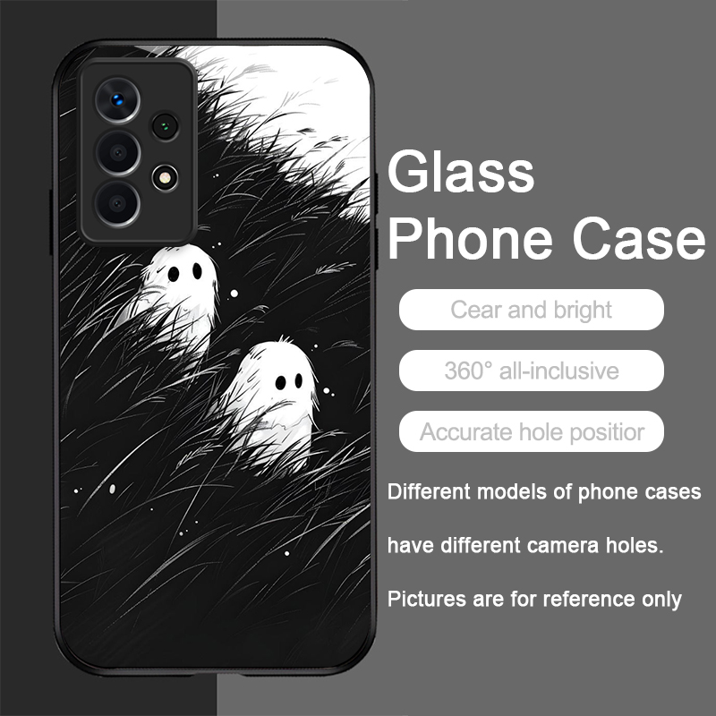 Funny Ghost Abstract Art Patte - Phone Cases Drawing ulasan dan harga