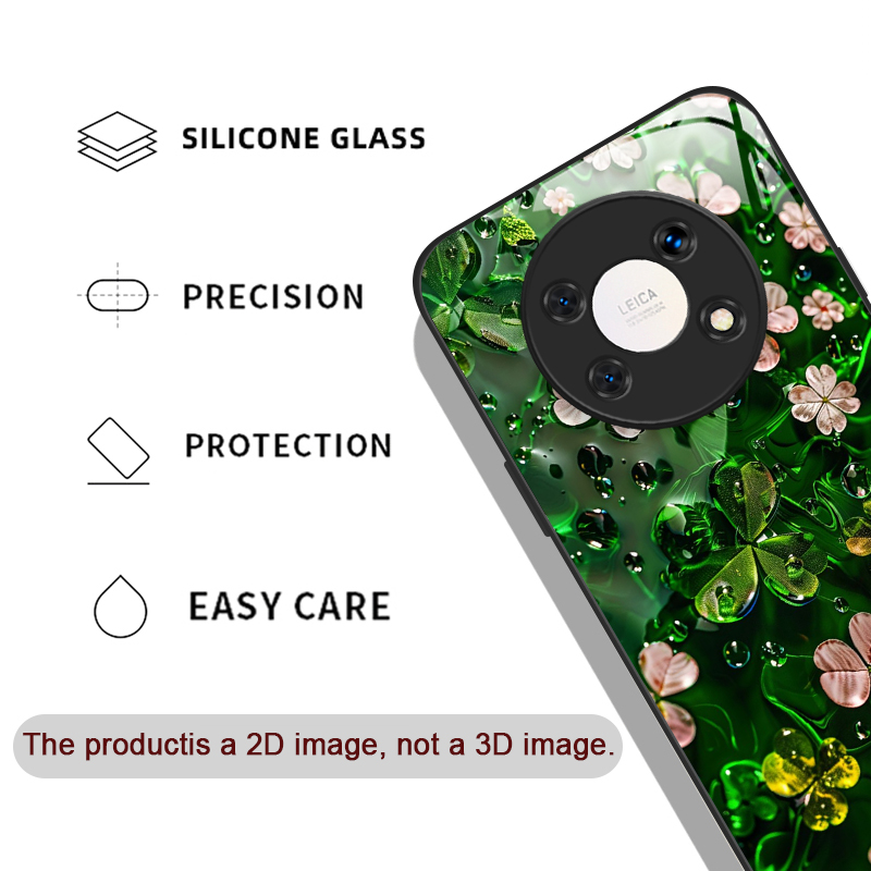 Luxurious Green Four-leaf Clov - Phone Cases Luxury ulasan dan harga