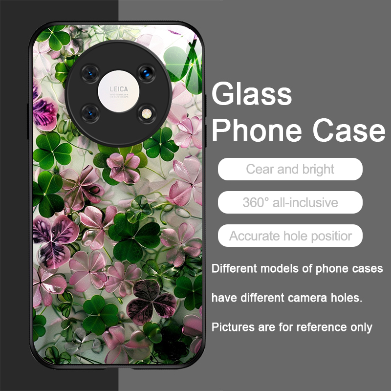 Luxurious Green Four-leaf Clov - Phone Cases Luxury ulasan dan harga