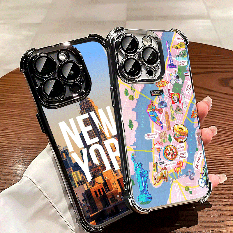 NYC New York City Plating Phon - Phone Cases York ulasan dan harga