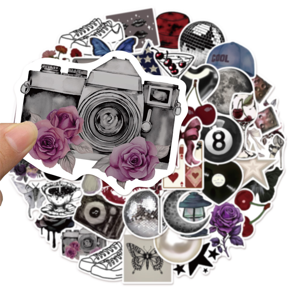 50PCS Pinterest Girl Stickers  - Phone Cases Pinterest ulasan dan harga