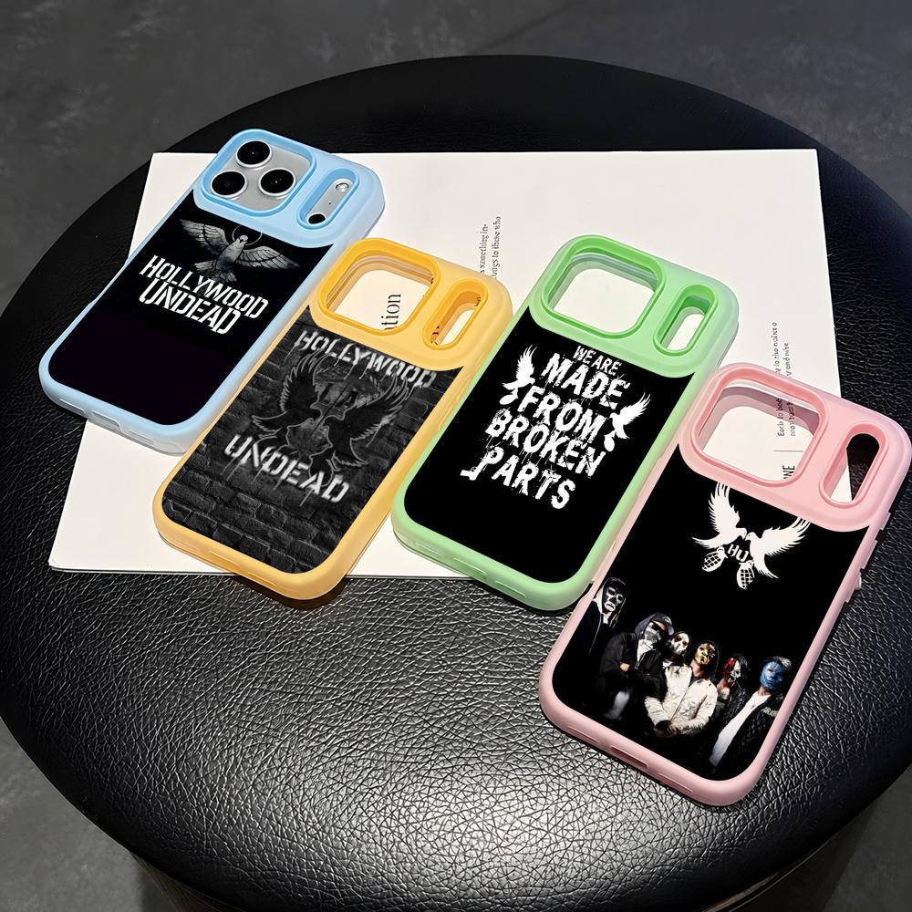 H-Hollywood Undead Band Phone  - Phone Cases With Card Holder ulasan dan harga