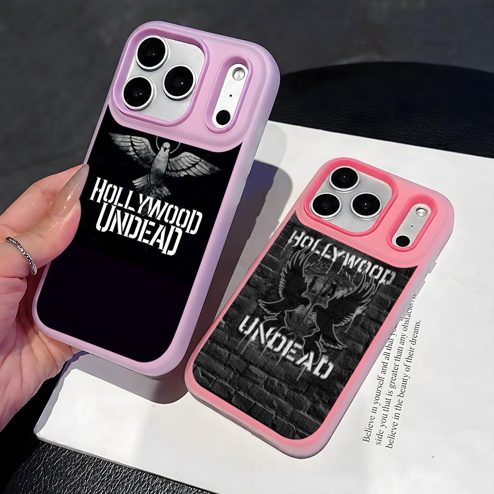 H-Hollywood Undead Band Phone  - Phone Cases With Card Holder ulasan dan harga