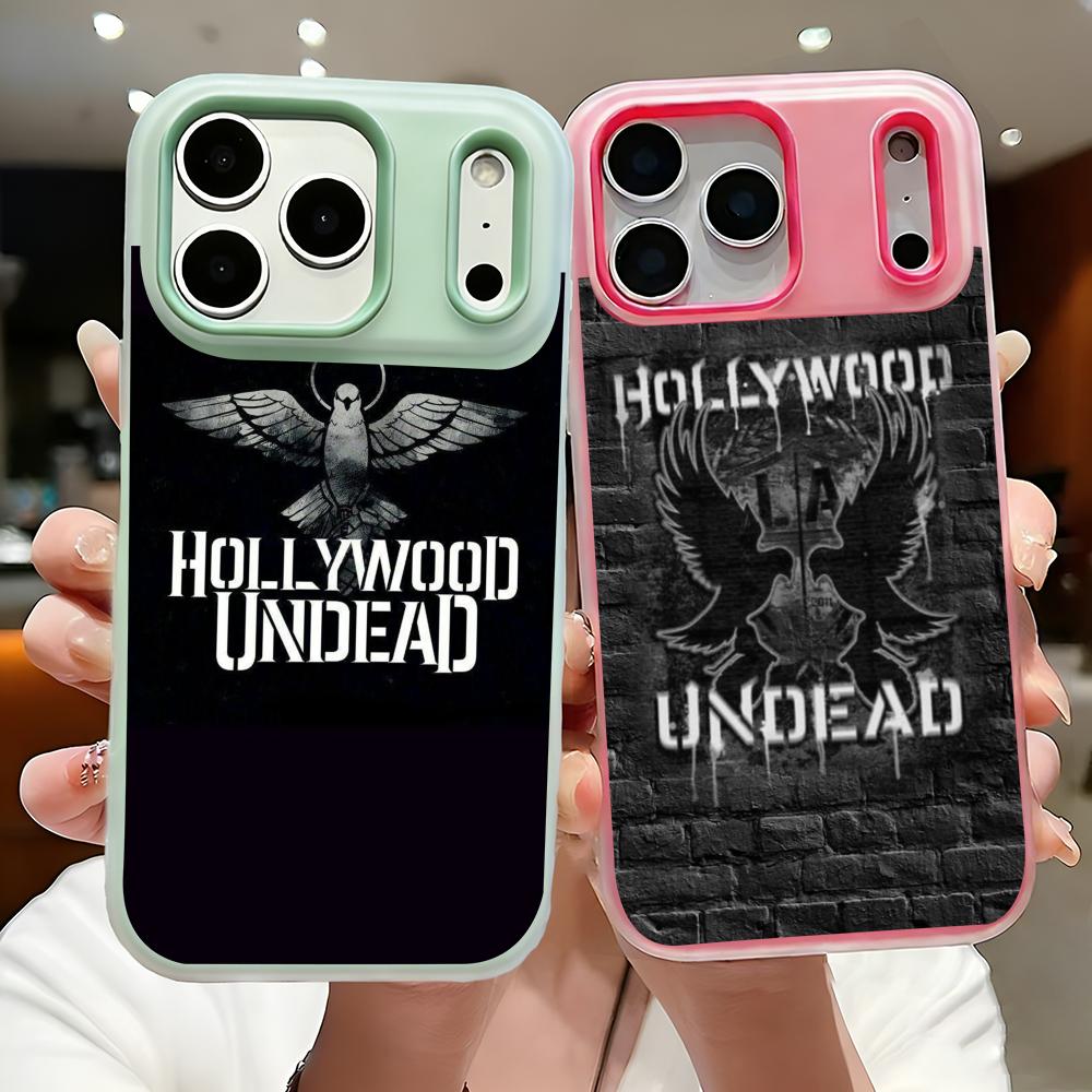 H-Hollywood Undead Band Phone  - Phone Cases With Card Holder ulasan dan harga