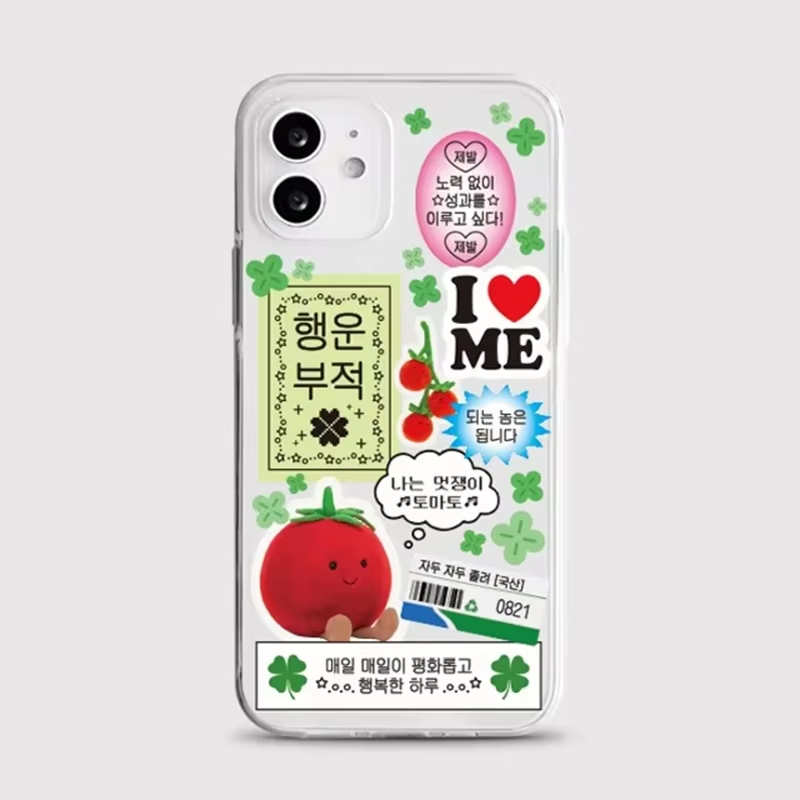 Korean Ins Cute Four Leaf Clov - Phone Cases Xs ulasan dan harga