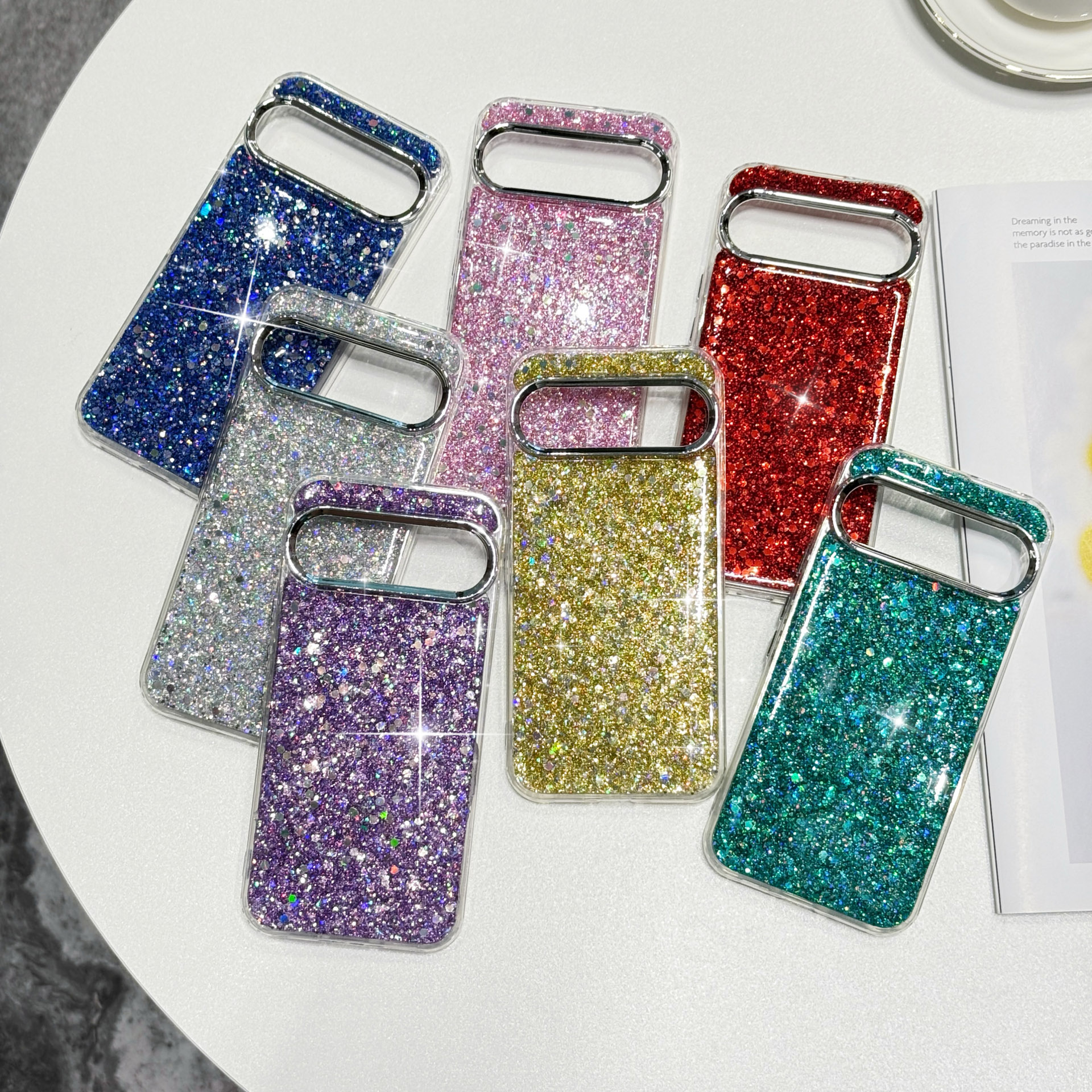 Luxury Shiny Glitter Sequins P - Luxury Plating Case ulasan dan harga