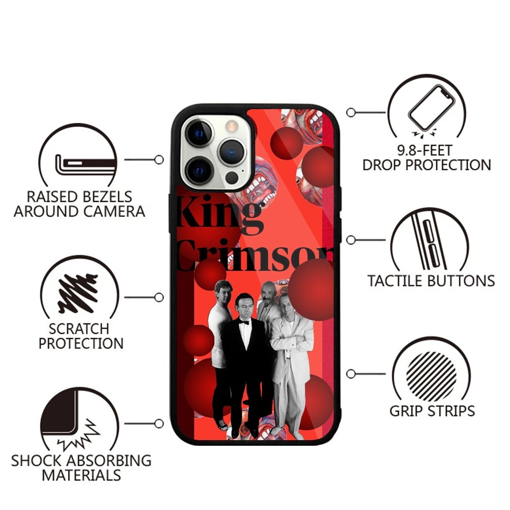 Red C-Crimson King Band Phone  - Phone Cases Pinterest ulasan dan harga
