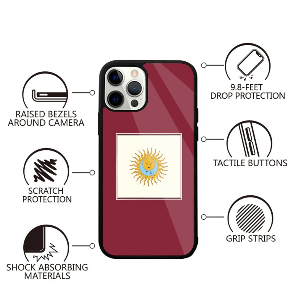 Red C-Crimson King Band Phone  - Phone Cases Pinterest ulasan dan harga
