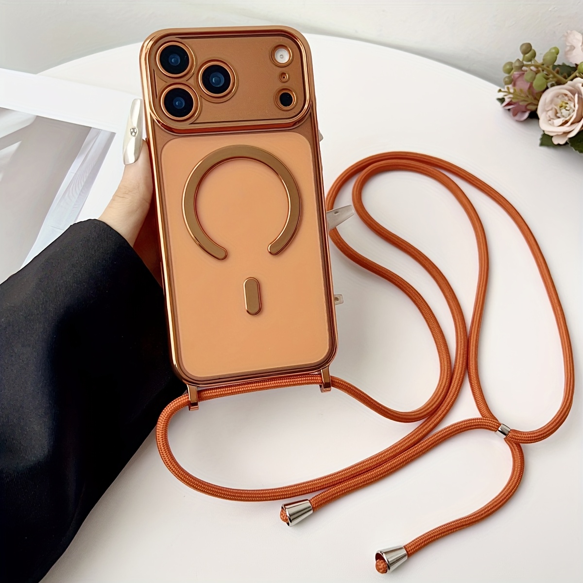 Luxury Necklace Cord Rope Lany - Luxury Plating Case ulasan dan harga