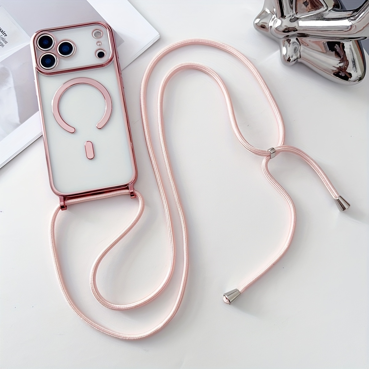 Luxury Necklace Cord Rope Lany - Luxury Plating Case ulasan dan harga