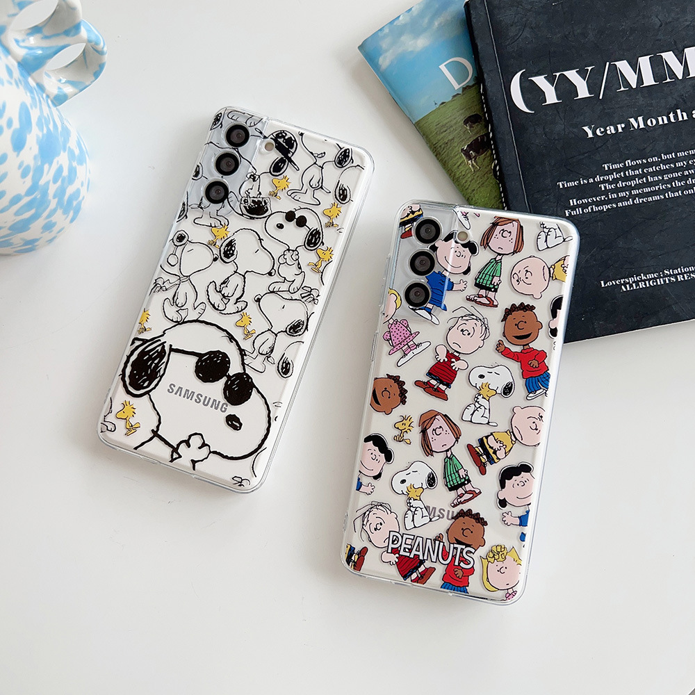 Cute Cartoon Peanut Snoopy Cha - Cute Anime Case ulasan dan harga
