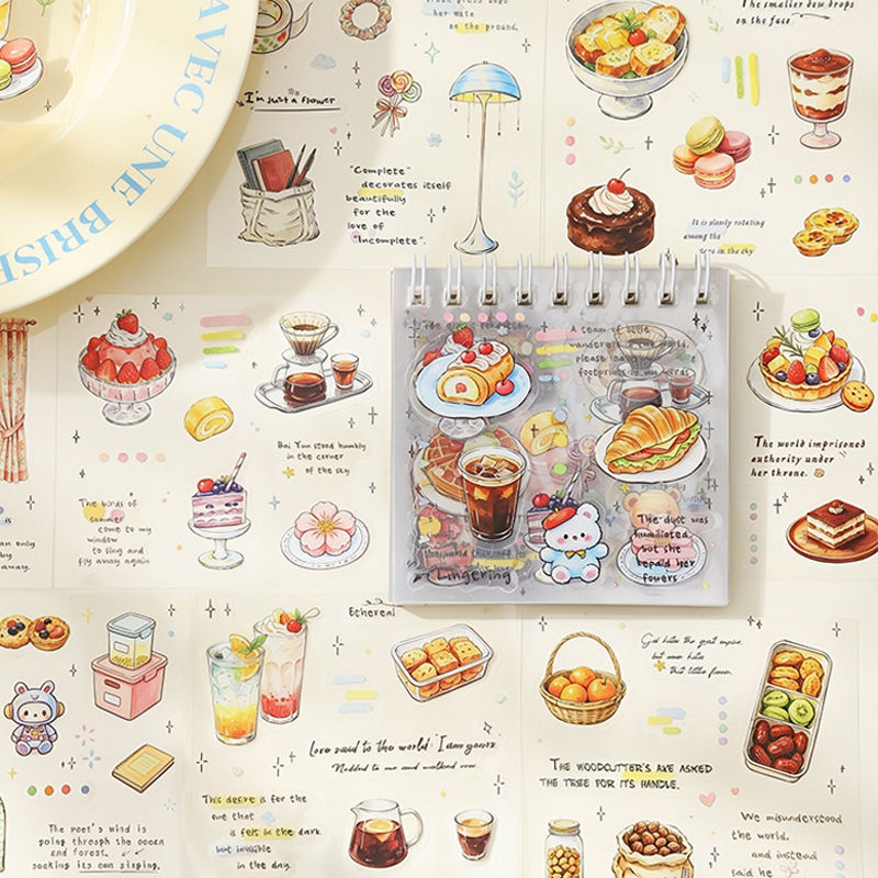 Vintage Cute Pre-Cut Food & Fl - Phone Cases Junk ulasan dan harga