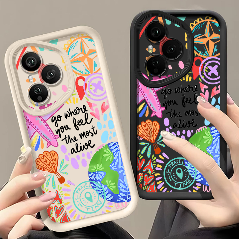 Airplane Painting Pattern Phon - Phone Cases Drawing ulasan dan harga
