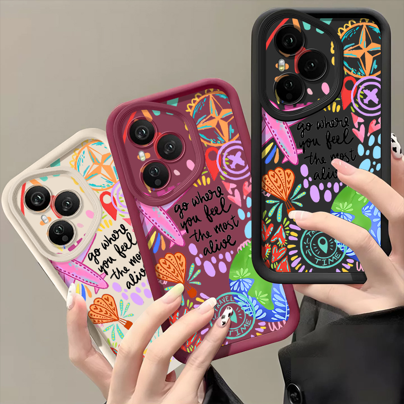 Airplane Painting Pattern Phon - Phone Cases Drawing ulasan dan harga