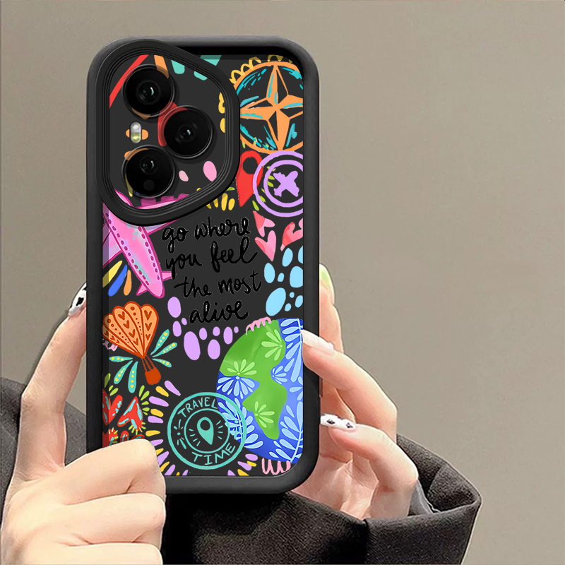 Airplane Painting Pattern Phon - Phone Cases Drawing ulasan dan harga