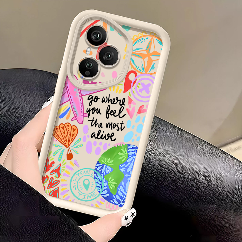 Airplane Painting Pattern Phon - Phone Cases Drawing ulasan dan harga