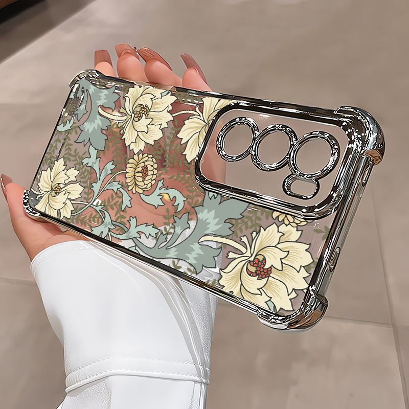 Plating Silicone Phone Case Fo - Luxury Plating Case ulasan dan harga