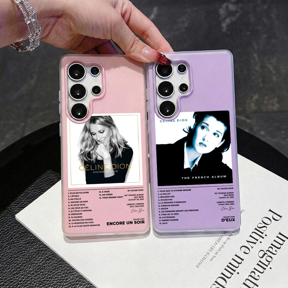 Singer C-Celine D-Dion Phone C - Phone Cases With Card Holder ulasan dan harga