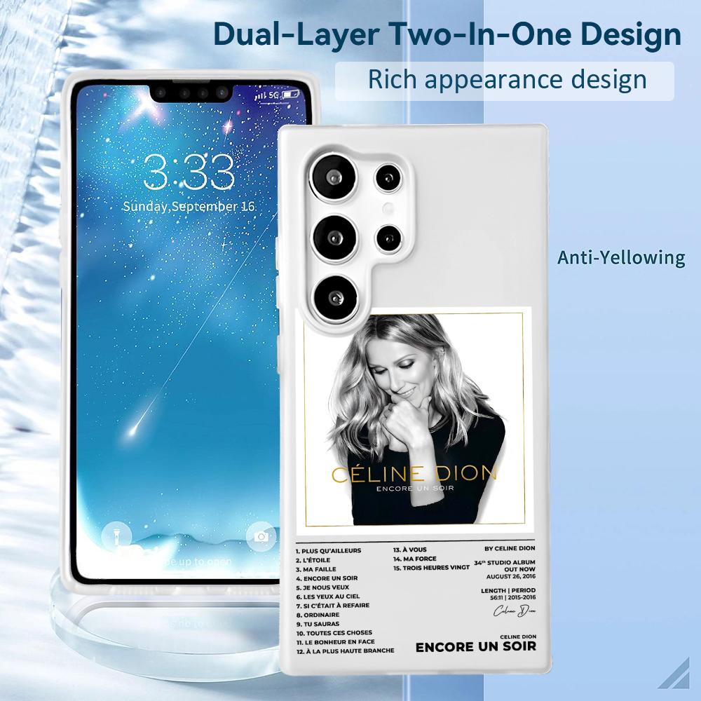 Singer C-Celine D-Dion Phone C - Phone Cases With Card Holder ulasan dan harga