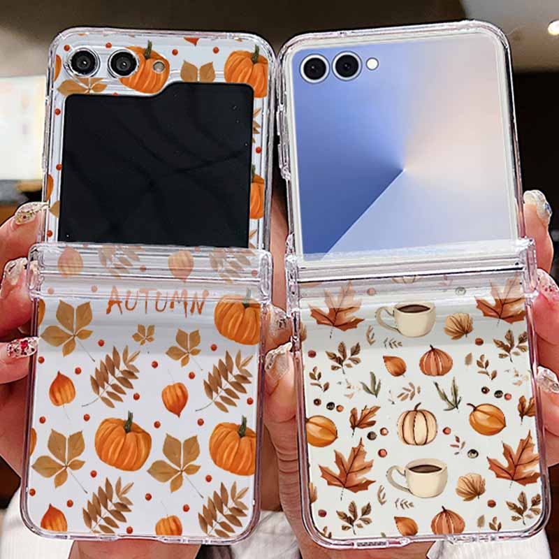 Autumn Maple Leaf Pattern Phon - Phone Cases Z Fold 6 ulasan dan harga