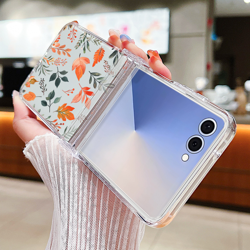 Autumn Maple Leaf Pattern Phon - Phone Cases Z Fold 6 ulasan dan harga