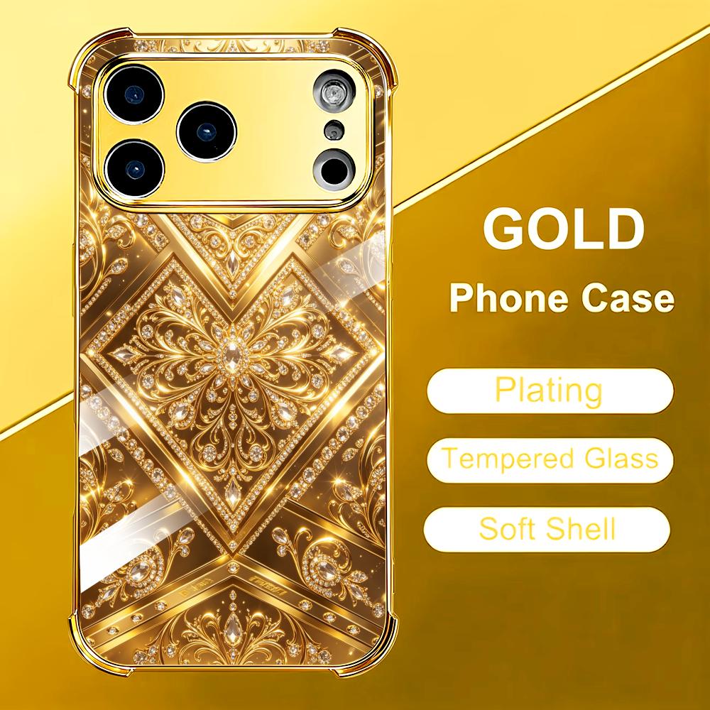 Stylish Golden Baroque glass p - Phone Cases Rhode ulasan dan harga