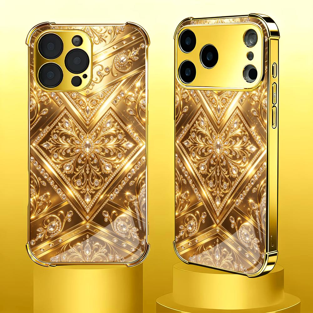 Stylish Golden Baroque glass p - Phone Cases Rhode ulasan dan harga