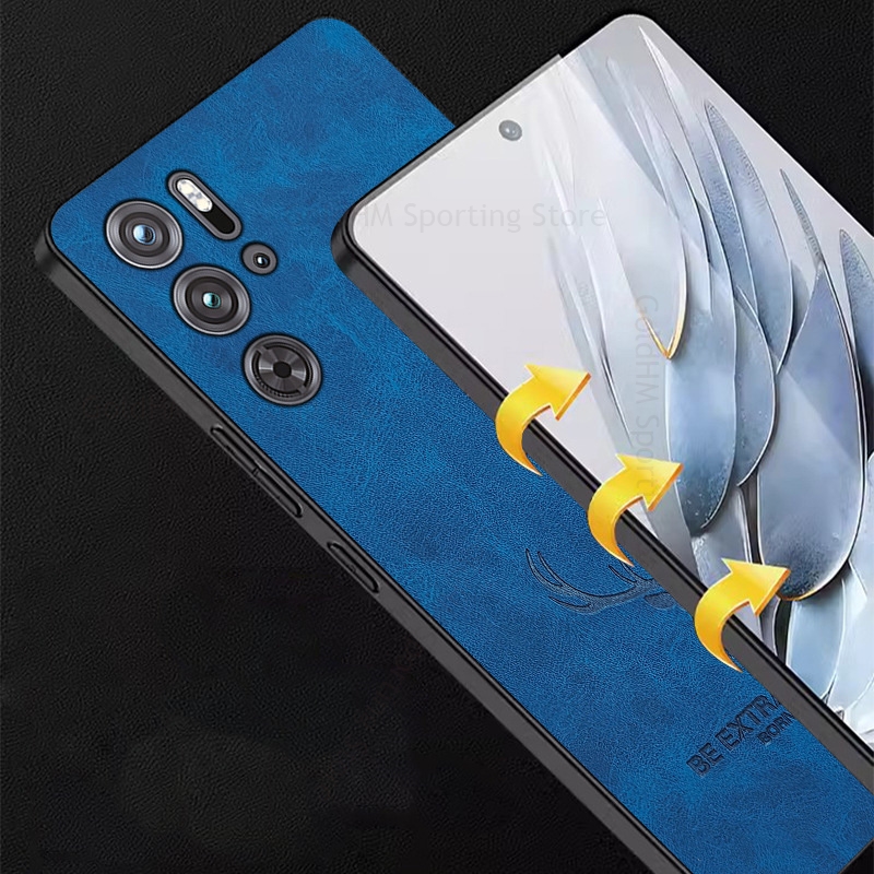 3D Cartoon Head Elk Deer Leath - Phone Cases Red Deer ulasan dan harga