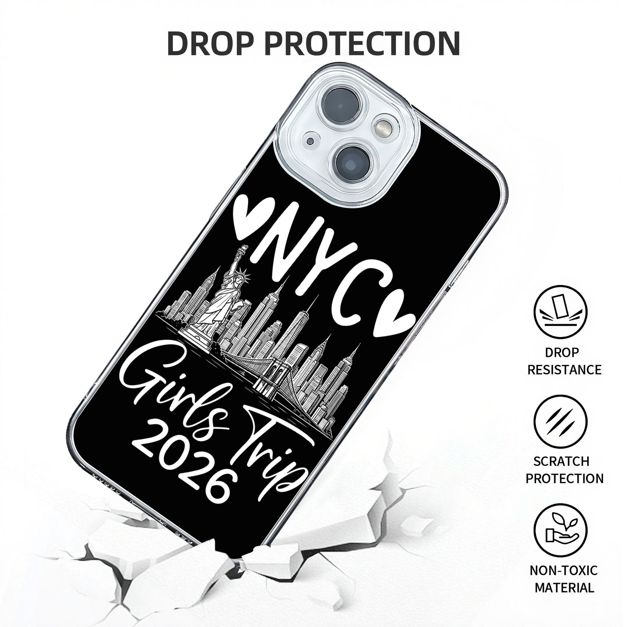 New Armor Bumper Girls Trip NY - Phone Cases Nyc ulasan dan harga