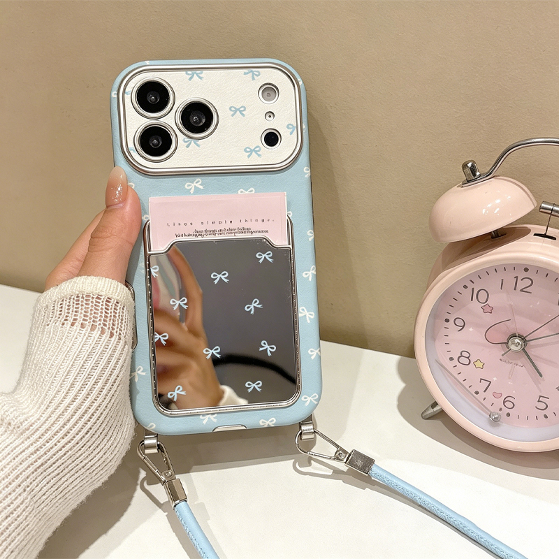 Cute Bow Mirror Card Holder Ph - Phone Cases With Loop ulasan dan harga