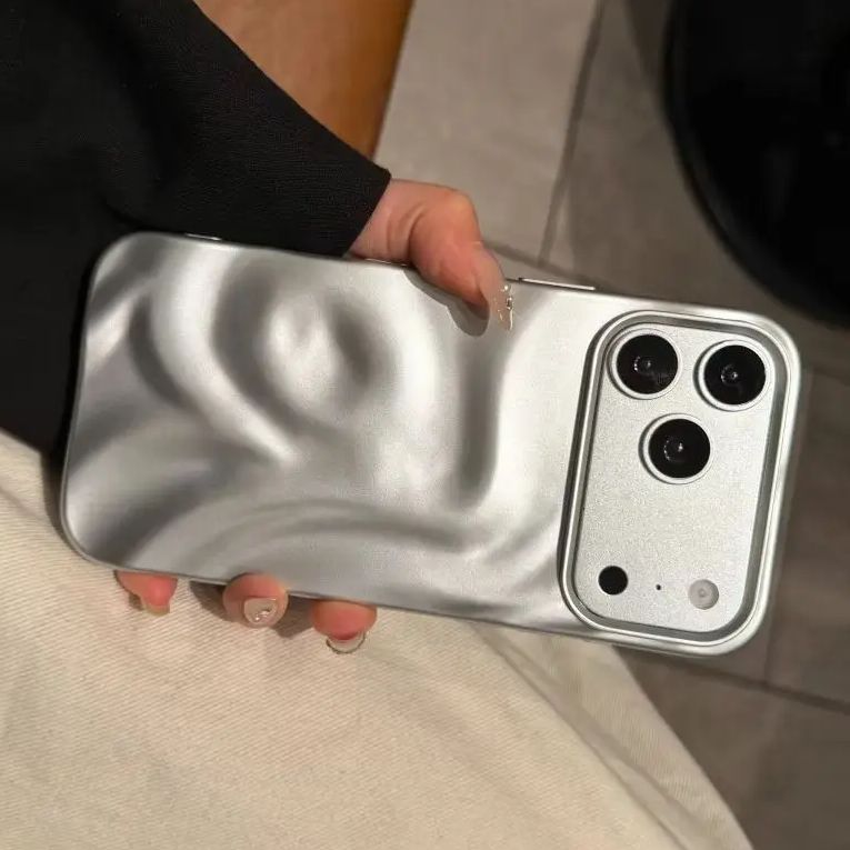 Luxury Wavy Jelly Color Matte  - Luxury Plating Case ulasan dan harga