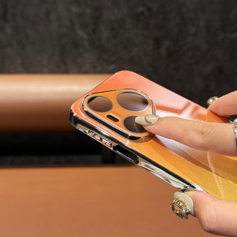 Luxury Shiny Glitter Gradient  - Luxury Plating Case ulasan dan harga