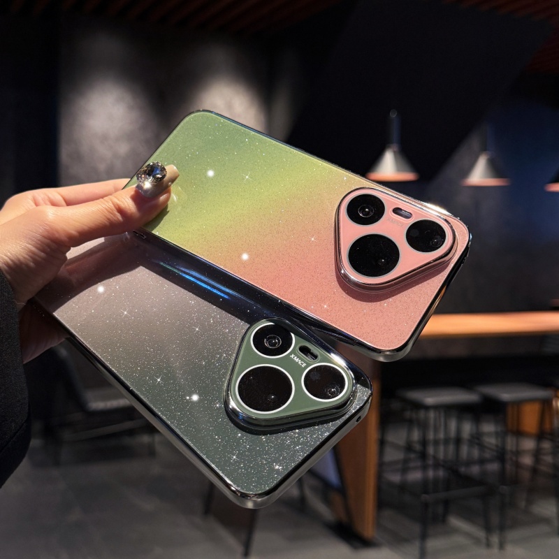 Luxury Shiny Glitter Gradient  - Luxury Plating Case ulasan dan harga