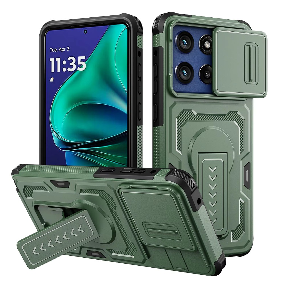 Armor Fold Stand Anti-Drop Cas - Phone Cases Motorola Edge 2025 ulasan dan harga