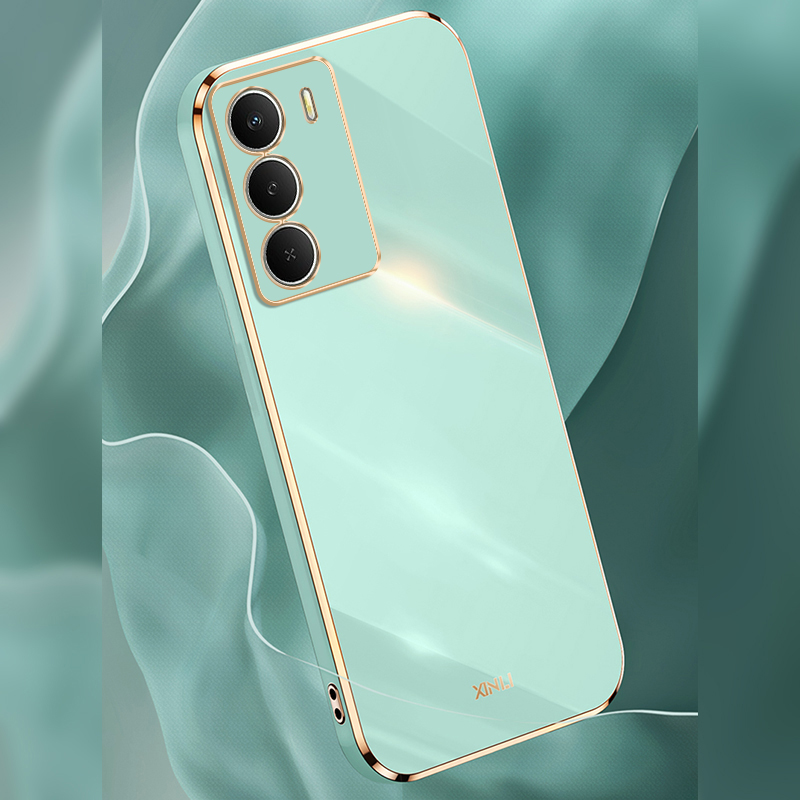 Biruiqu for Realme 14X Back Co - Luxury Plating Case ulasan dan harga
