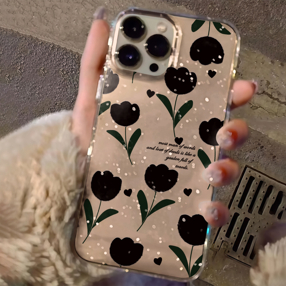 Luxury Simple Cherry Clear Gli - Phone Cases Luxury ulasan dan harga