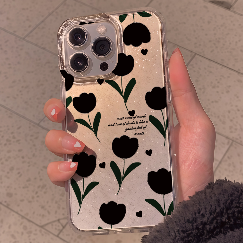 Luxury Simple Cherry Clear Gli - Phone Cases Luxury ulasan dan harga